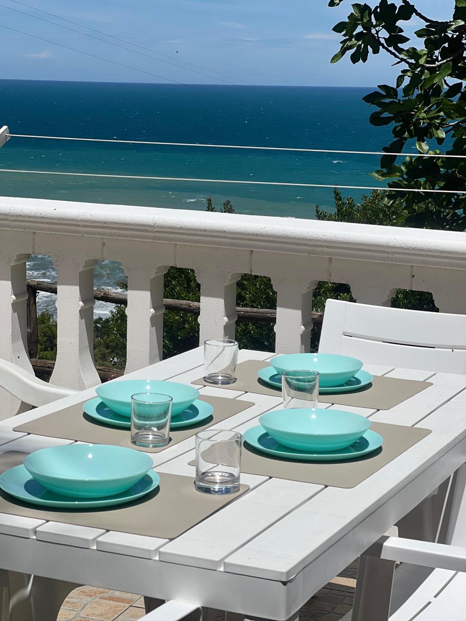 Ferienwohnung Trilocale 2 Sul Mare Peschici Exterior foto